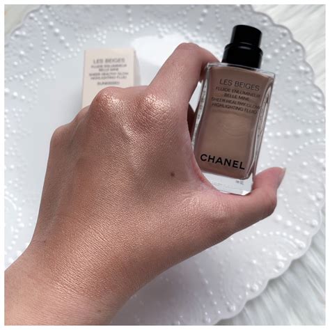 les beiges chanel highlighting fluid|chanel foundation 12 beige rose.